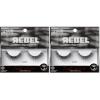 KISS Lash Couture Rebel Collection, False Eyelashes, ‘Main Character’, 12 mm, Includes 1 Pair Of Lash, Contact Lens Friendly, Easy to Apply, Reusable Strip Lashes (Pack of 2)