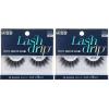KISS Lash Drip False Eyelashes, Spiky X Boosted Volume, Unique Wet Look Hydrated Effect, Multi-Length Rewearable Fake Eyelashes, Wispy Crisscross Lash Pattern, Style ‘Drenched’, 1 Pair (Pack of 2)(1 pair (Pack of 2))
