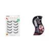 KISS Looks So Natural False Eyelashes & i-Envy by KISS Super Strong Hold Eyelash Adhesive Waterproof, Long-Lasting Strip Lash Glue, Natural-Looking Allergy & Latex Free with Brush Applicator (Black)
