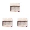 KISS The New Natural False Eyelashes, Easy to Apply, Reusable Fake Lashes, Cruelty Free, Includes 24 Short & Medium Length (12mm-16mm) Natural Volume Trio Lash Clusters – Style ‘Noir’ (Pack of 3)