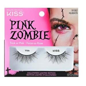 KISS Pink Zombie Vida False Eyelashes