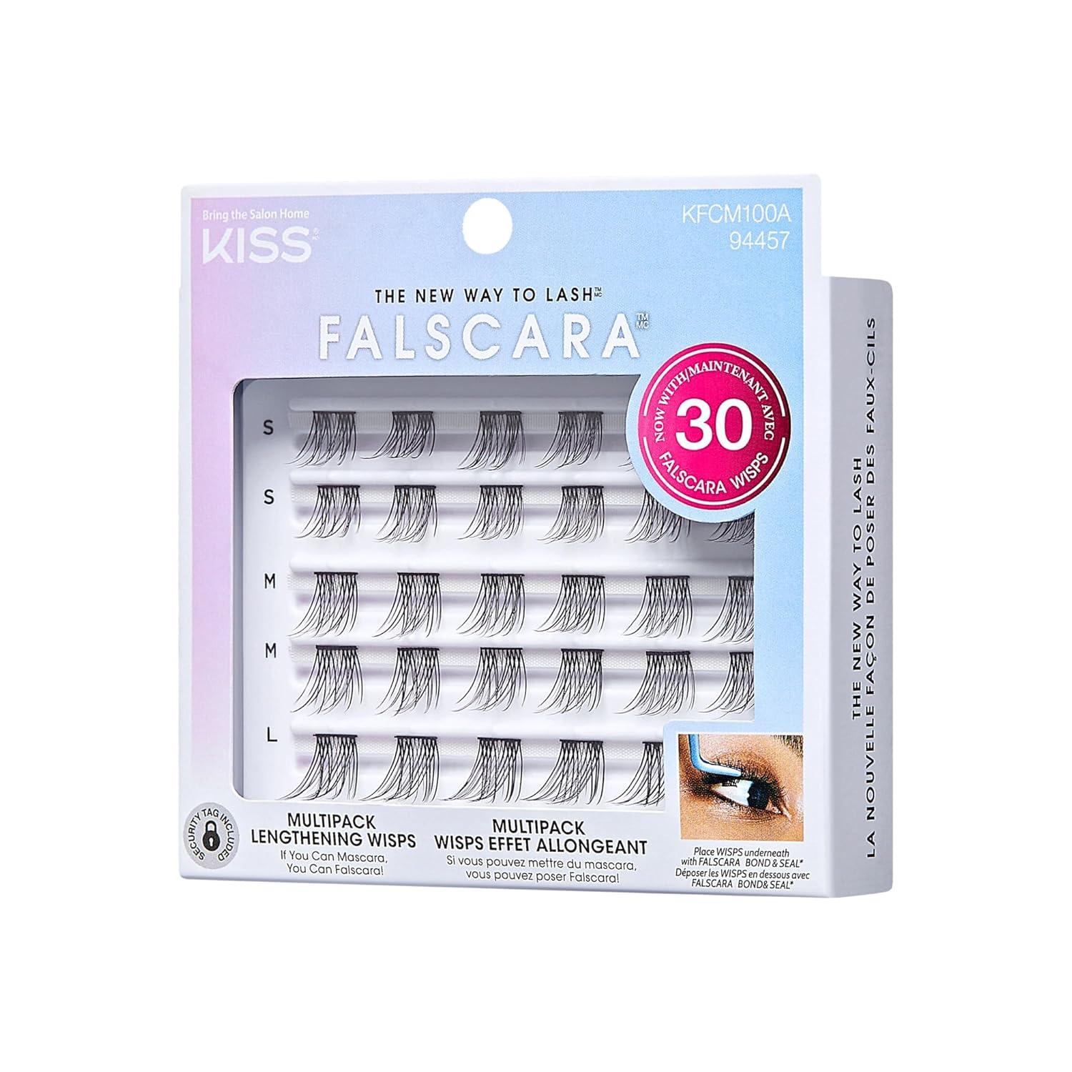 imageKISS Lash Extension Multipack Lengthening Wisps 10mm12mm14mm 30 Clusters by KISS