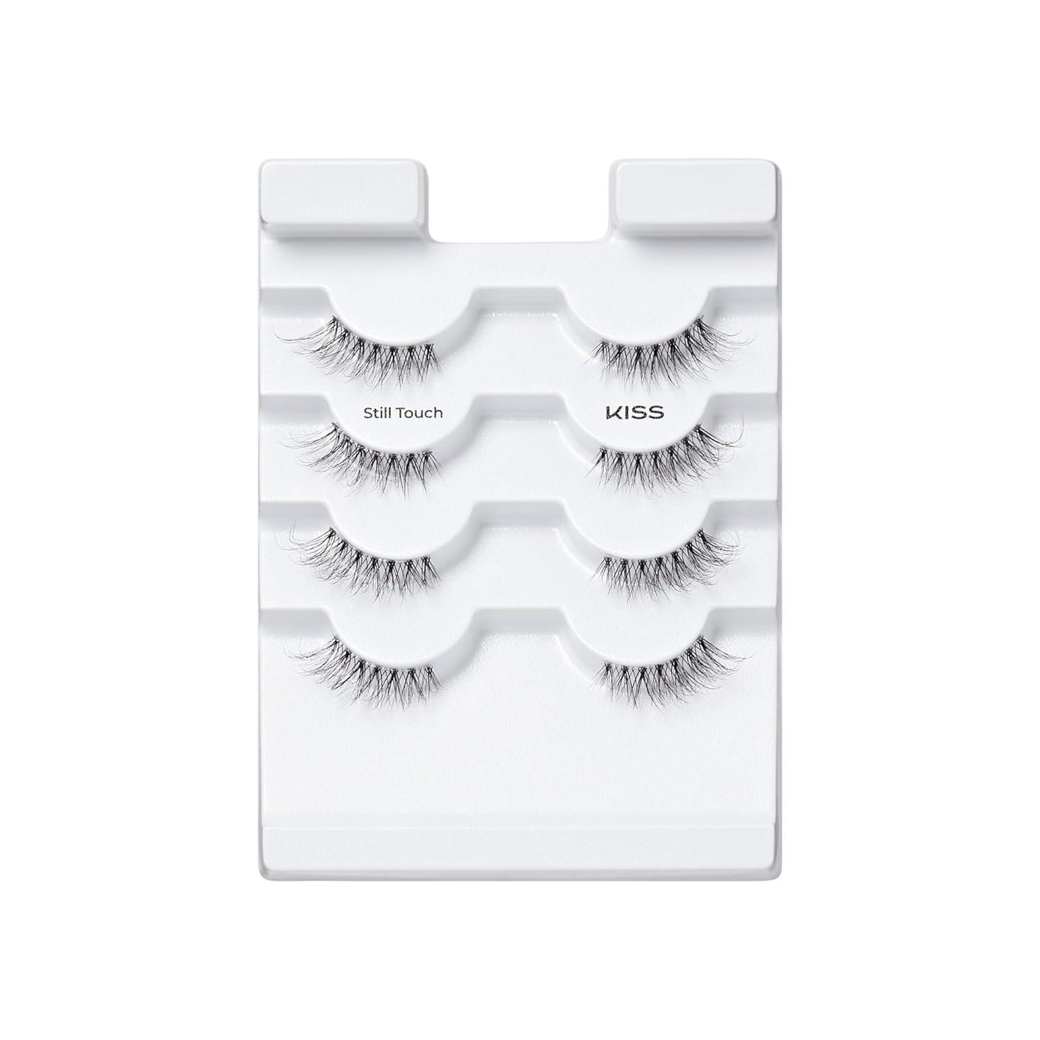 imageKISS My Lash But Better False Eyelashes Still Touch Black 4 Pairs Lashes