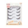 KISS My Lash But Better False Eyelashes, Still Touch, Black, 4 Pairs Lashes