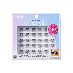 KISS Lash Extension Multipack, Lengthening Wisps, 10mm-12mm-14mm, 30 Clusters by KISS