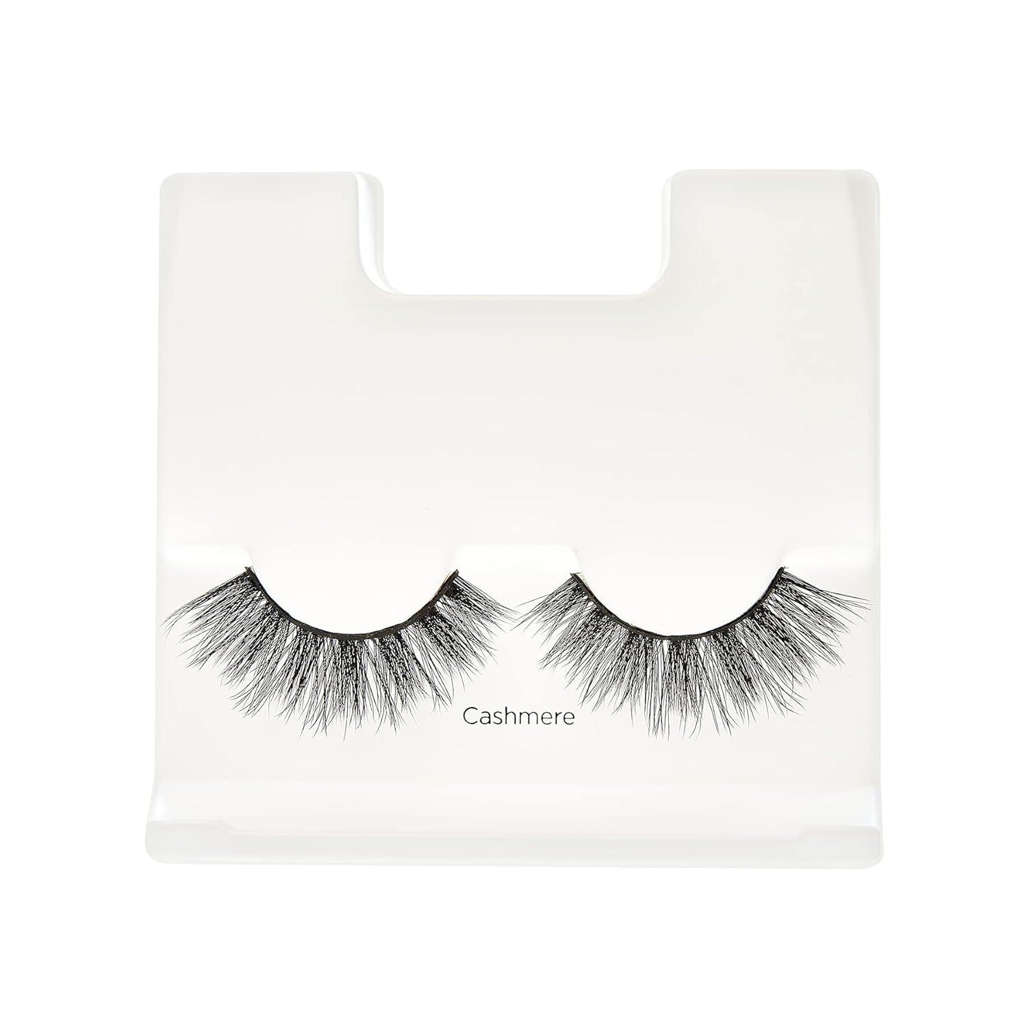imageKISS Lash Couture LuXtensions Collection False Eyelashes Flat Lash Technology Super Slim Lash Band Real Lash Extension Fibers Reusable Style Cashmere 14mm 1 Pair Strip Lashes Pack of 2