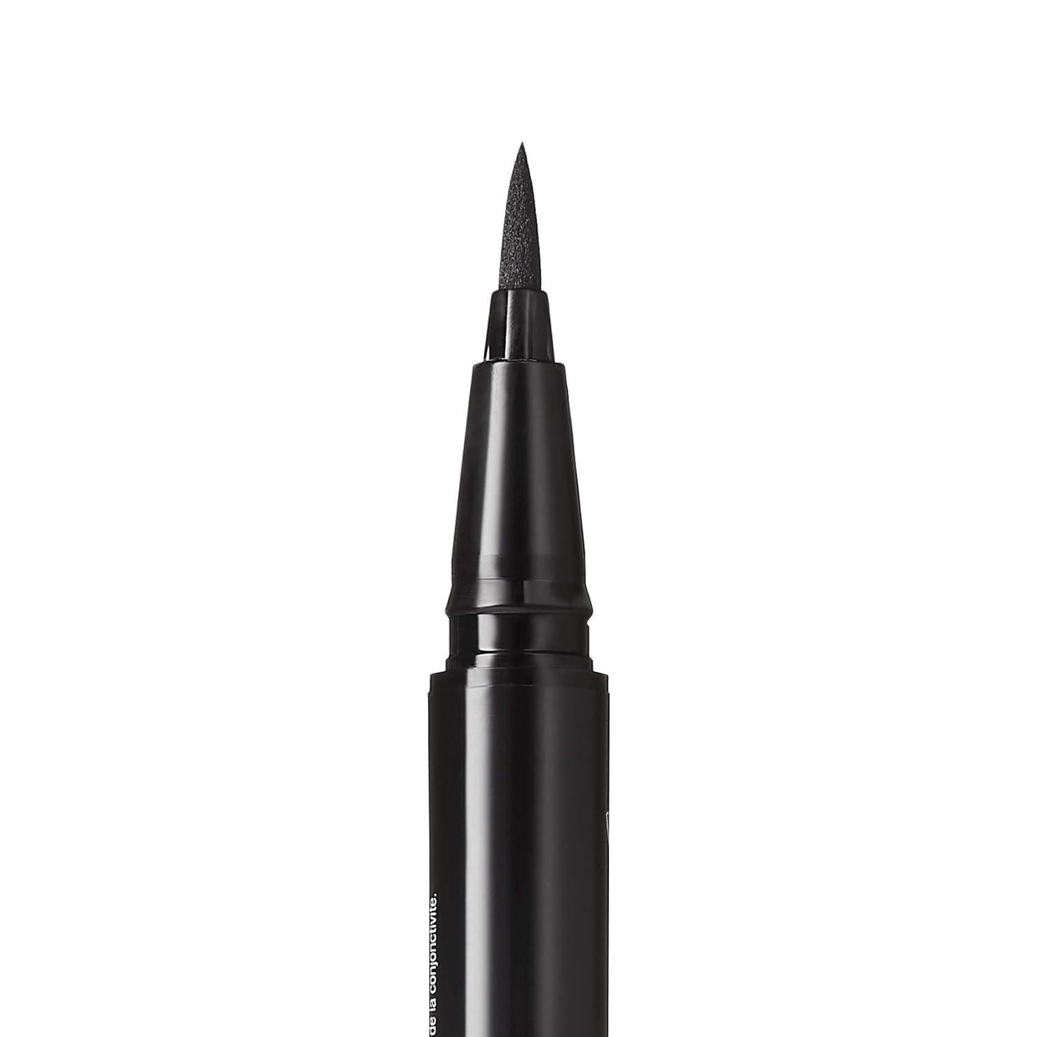imageKISS Lash GLUEliner 2in1 FeltTip Eyelash Adhesive and Eyeliner Matte Finish Foolproof Application Easy TouchUp 002 Oz Black Packaging May Vary Pack of 5Black