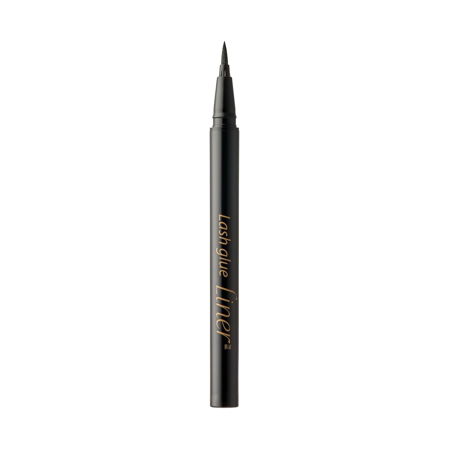 imageKISS Lash GLUEliner Matte Finish Foolproof Easy TouchUp False Eyelash Glue and Eyeliner Two in One Liner and Lash Glue Black 07 mL 002 fl oz Pack of 2