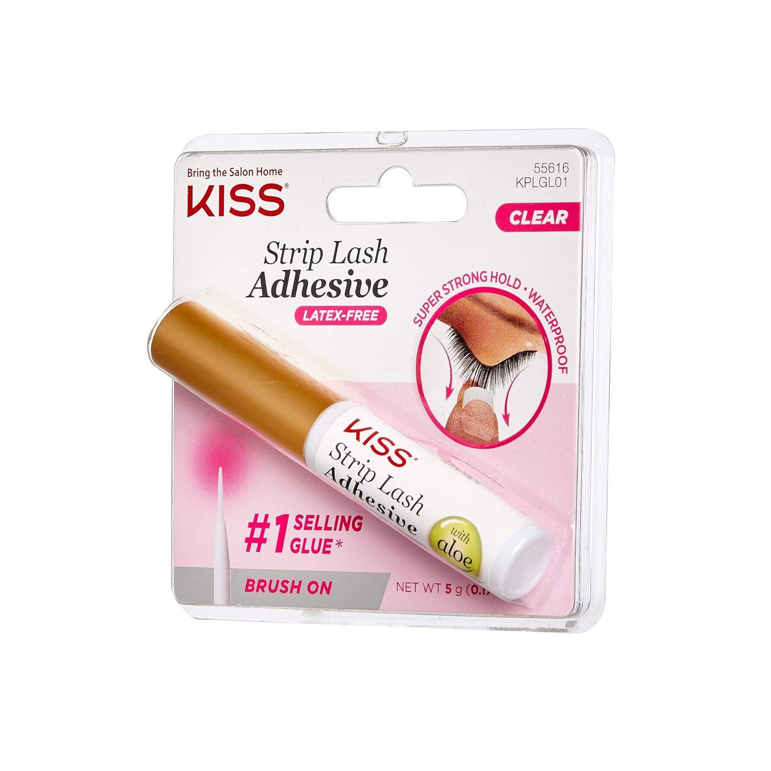 imageKiss Strip Lash Adhesive Clear 3 Pack