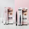 KISS Lash GLUEliner, 2-in-1 Felt-Tip Eyelash Adhesive and Eyeliner, Matte Finish, Foolproof Application, Easy Touch-Up, 0.02 Oz.- Black, Packaging May Vary (Pack of 5)(Black)