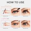 KISS Lash GLUEliner, Matte Finish, Foolproof Easy Touch-Up False Eyelash Glue and Eyeliner, Two in One Liner and Lash Glue, Black, 0.7 mL, 0.02 fl. oz. (Pack of 2)