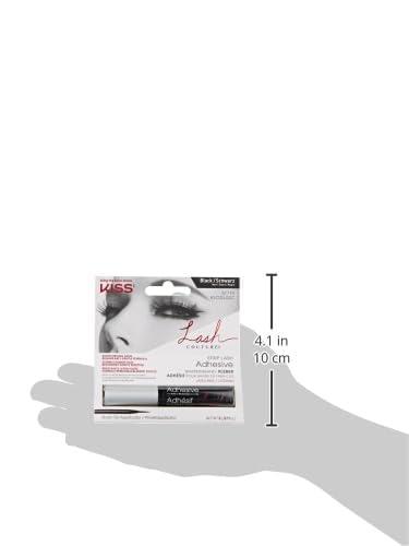 imageKISS Lash Couture LashGlue Super Strong Strip Adhesive Black Includes Lash Adhesive Long Lasting Wear Can Be Used with Strip Lashes and Clusters Pack of 2Black