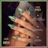 Elphaba Nail & Lash Bundle, KISS X WICKED: FOR GOOD Press On Nails, ‘I Feel Wicked’, Green, Long Almond, 28 Count & FALSCARA X WICKED: FOR GOOD False Eyelashes, ‘Love Without Limits’, 10 Lash Clusters