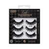 KISS Lash Couture, False Eyelashes, ‘Reve’, 7mm-16mm, Includes 3 Pairs Strip Lashes, Easy to Apply, Reusable Lash Clusters