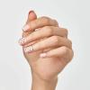 KISS imPRESS No Glue Mani Press On Nails, Design, ‘This Feeling’, Light Pink, Petite Size, Squoval Shape, Includes 30 Nails, Prep Pad, Instructions Sheet, 1 Manicure Stick, 1 Mini File(Pink Crystals)