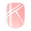 KISS imPRESS No Glue Mani Press On Nails, Design, ‘This Feeling’, Light Pink, Petite Size, Squoval Shape, Includes 30 Nails, Prep Pad, Instructions Sheet, 1 Manicure Stick, 1 Mini File(Timeless Day)