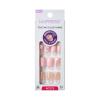 KISS imPRESS No Glue Mani Press On Nails, Design, ‘This Feeling’, Light Pink, Petite Size, Squoval Shape, Includes 30 Nails, Prep Pad, Instructions Sheet, 1 Manicure Stick, 1 Mini File(This Feeling)