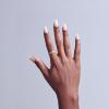 KISS GLAM, Press On Nails, Nail glue included, ‘Dive’, Pink, Medium Size, Almond Shape, Includes 32 Nails, 2g Glue, 1 Manicure Stick, 1 Mini File