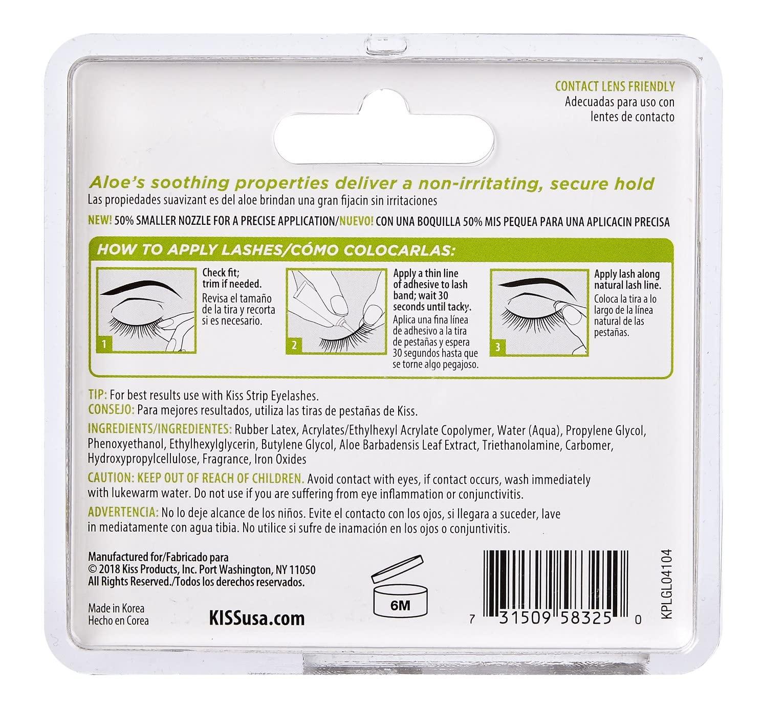 imageKiss Strip Lash Adhesive Black 6 Pack