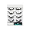 KISS Holiday Lash Couture Faux Mink False Eyelashes, ‘’Little Black Dress’, 12mm, Cruelty-Free, 3 Pairs + 1 Pair with Glitter, KISS SuperStick Strip Lash Adhesive, Black, Net Wt. 4.8g (0.17 oz.)(Jubilee)