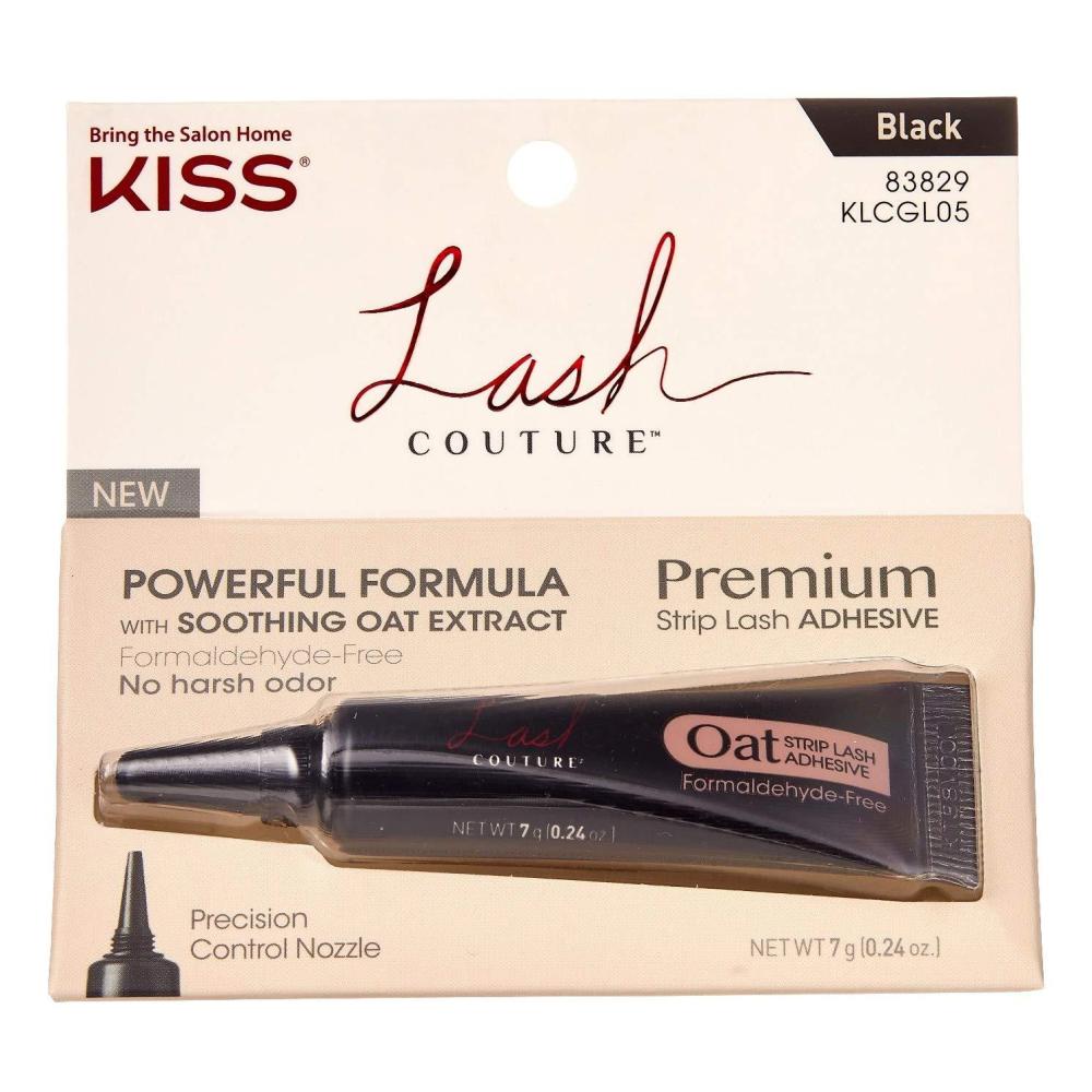 imageKiss Lash Couture Adhesive Premium Strip Lash Black Pack of 6