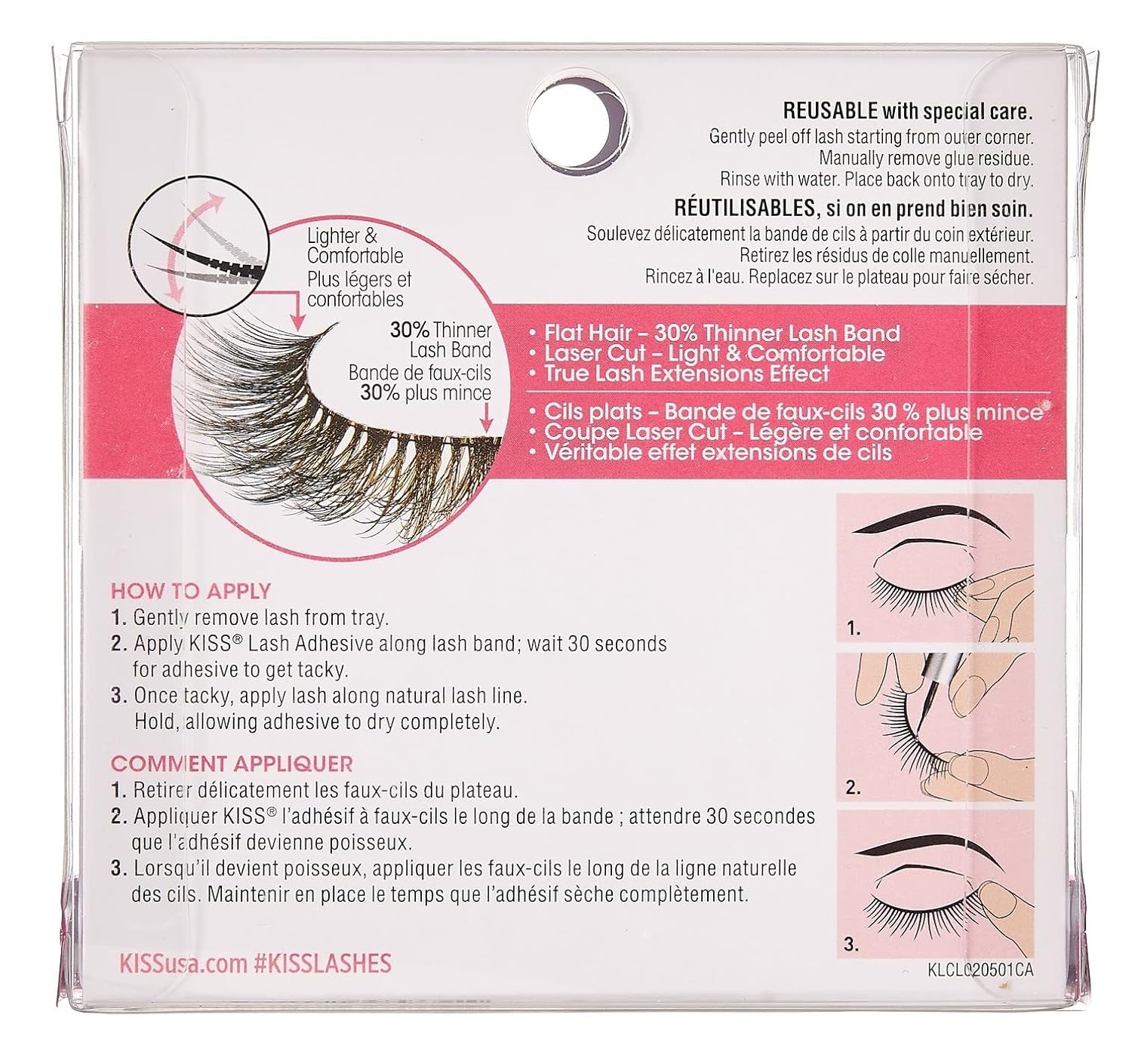 imageKiss Lash Couture Luxtensions Royal Silk Pack of 2
