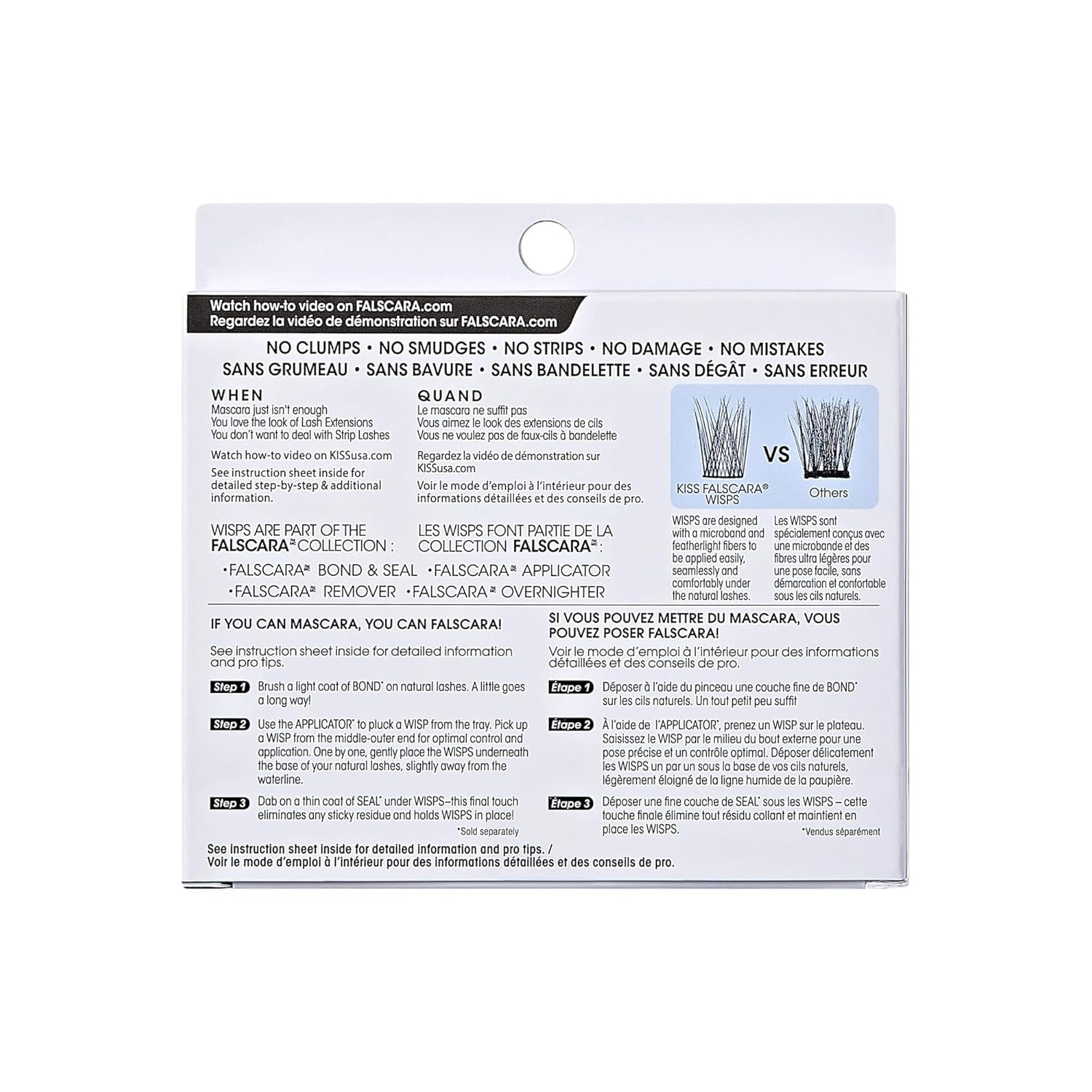 image:imageKISS Lash Extension Kit Natural Wispy Wisps 10mm12mm14mm Black 30 Lash Clusters Multipack