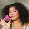 KISS COLORS & CARE Maximum Hold Edge Fixer, Non-Greasy Gel Formula Infused With Biotin B7, 24 Hour Hold, ‘Sweet Peach’ Scented, 3.38 Fl. Oz. (100 ml)(Cherry)