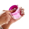 KISS COLORS & CARE Maximum Hold Edge Fixer, Non-Greasy Gel Formula Infused With Biotin B7, 24 Hour Hold, ‘Sweet Peach’ Scented, 3.38 Fl. Oz. (100 ml)(Cherry)