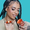 KISS COLORS & CARE Maximum Hold Edge Fixer, Non-Greasy Gel Formula Infused With Biotin B7, 24 Hour Hold, ‘Sweet Peach’ Scented, 3.38 Fl. Oz. (100 ml)(Orange)