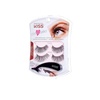 KISS Ever EZ Lashes Double Pack No. 11, Reusable Natural Eyelash Starter Kit, Includes Easy-Angle Applicator and 2 Pairs Human Hair False Eyelashes