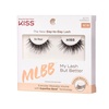 KISS My Lash-But Better, False Eyelashes, ‘So Real’, 12mm, Includes 1 Pair Of Lash, Easy to Apply, Reusable Lash-Clusters (Pack of 2)