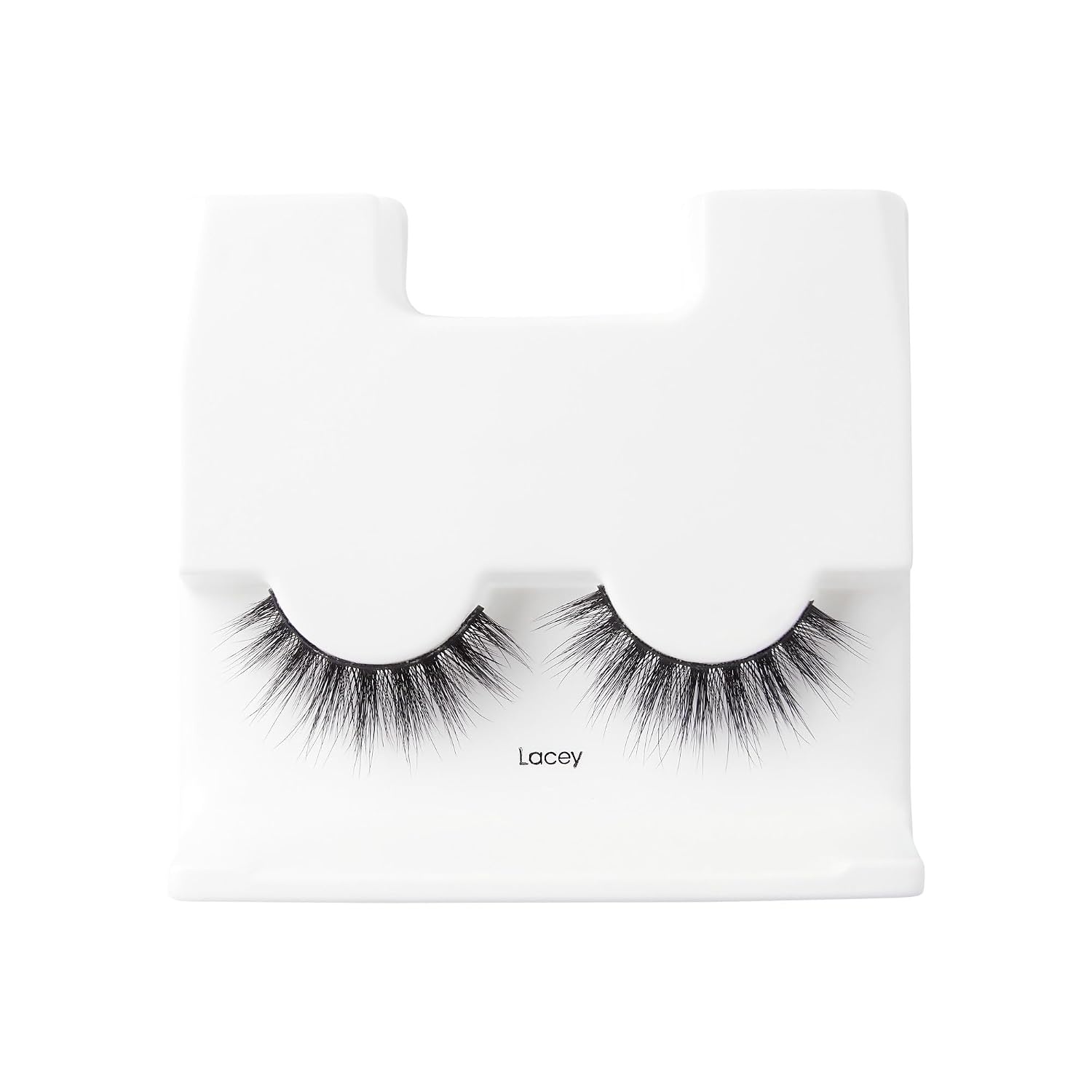 image:imageKISS Naked Drama False Eyelashes Lacey 10mm Includes 1 Pair Of Lash Easy to Apply Reusable Lash Clusters