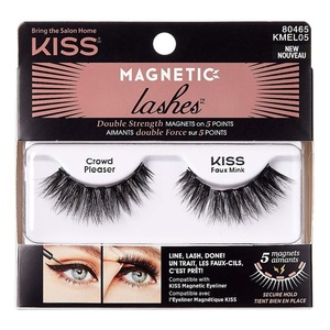 Kiss Magnetic Lashes Crowd Pleaser Faux Mink (Pack of 3)