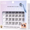 FALSCARA False Eyelashes, Lash Extension Kit, Reusable Eyelash Clusters, Waterproof Individual Lashes, Gentle on Natural Lashes(Black)
