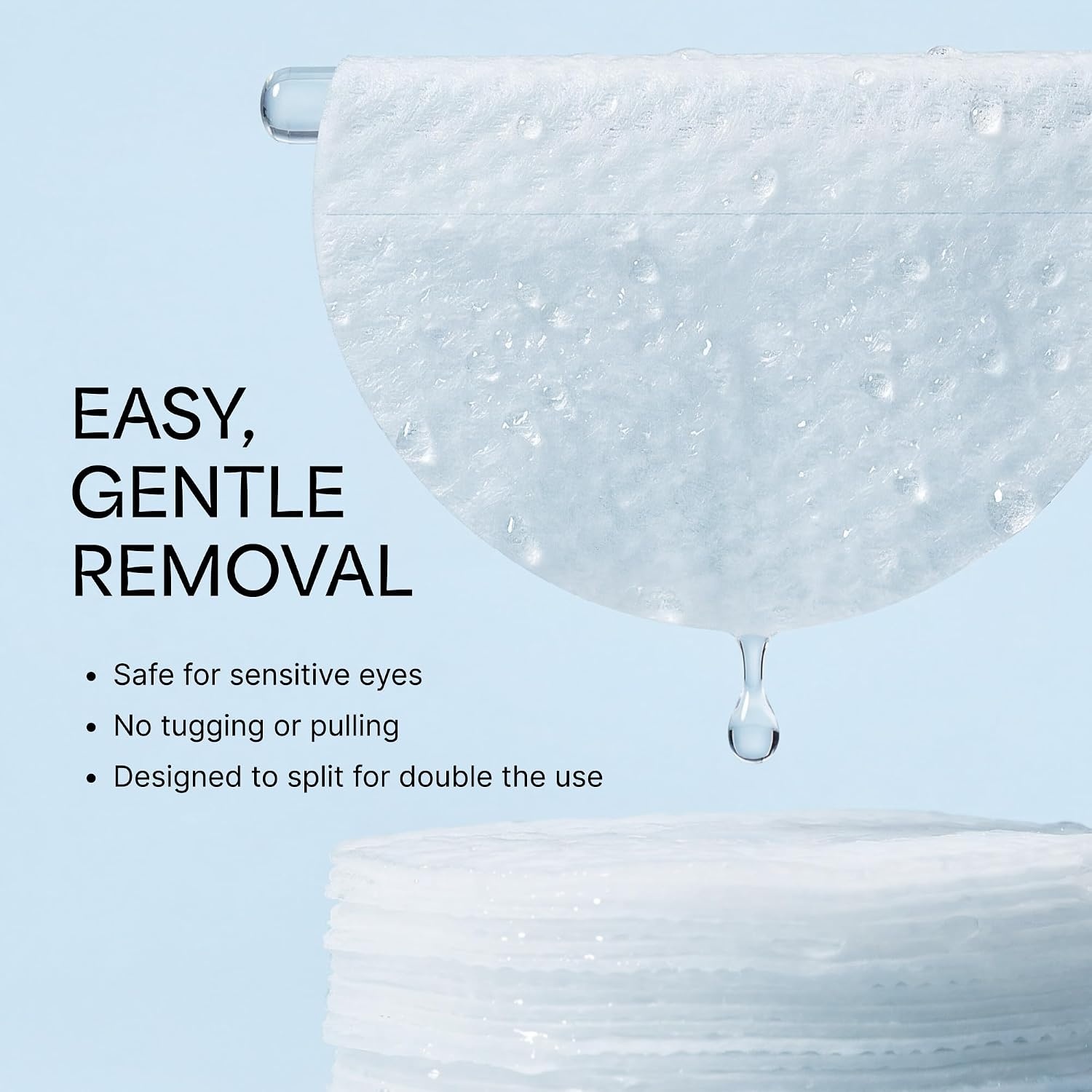 image:imageKISS Lash Glue Remover Pads PreSoaked Oil Pads 276 in 70mm 30 Pieces