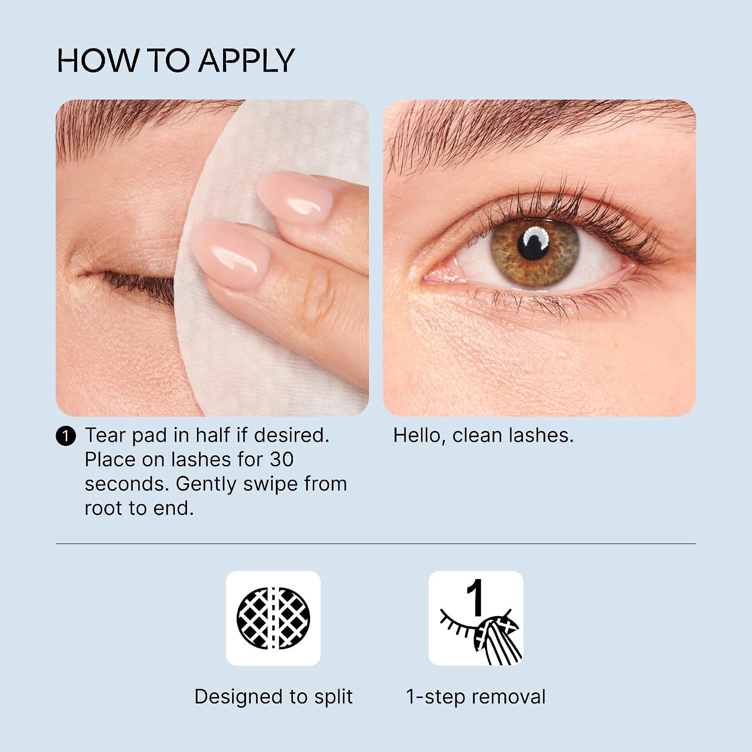 image:imageKISS Lash Glue Remover Pads PreSoaked Oil Pads 276 in 70mm 30 Pieces