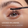 Kiss Curl Fixing Serum, 2-in-1 Lash Care, Net Wt. 7g (0.25oz.) – Translucent Black