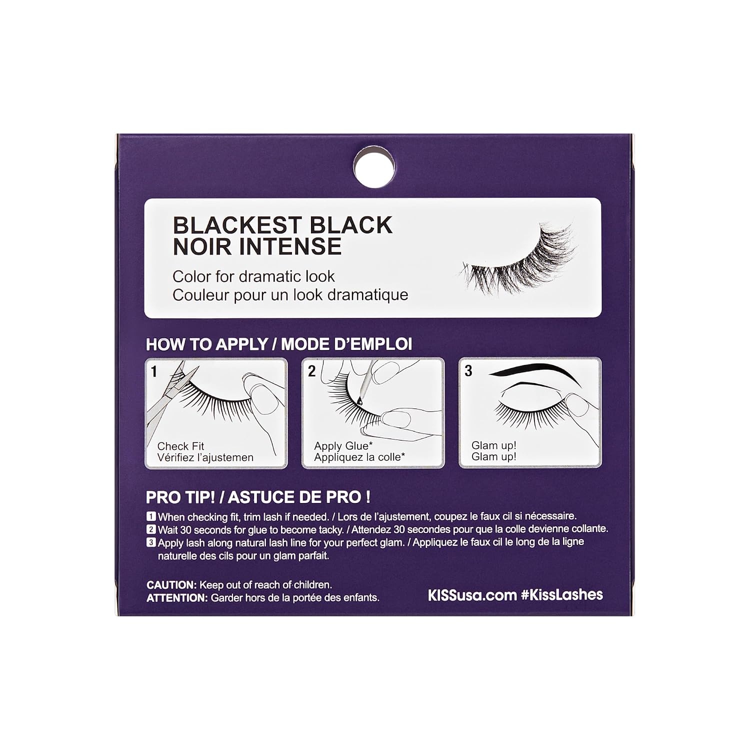 image:imageKiss Hyper Glam False Eyelashes main character 12mm Includes 1 Pair of Strip Lashes Easy to Apply Reusable Lash Clusters