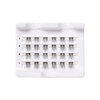 KISS Falscara DIY Eyelash Extension Lengthening Wisps – Featherlight Synthetic Reusable Artificial Eyelashes Multipack of 24 Mini Lash Clusters for that Authentic Eyelash Extension Look