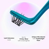 KISS Falscara DIY Lash Extension Starter Kit 10 Reusable Featherlight Eyelash Lengthening Wisps, Applicator, Bond & Seal