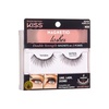 Kiss Magnetic, False Eyelashes, ‘Tantelize’, 12 mm, Includes 1 Pair Of Magnetic Lashes, Easy to Apply, Reusable Fake Lashes