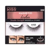 Kiss Magnetic, False Eyelashes, ‘Tantelize’, 12 mm, Includes 1 Pair Of Magnetic Lashes, Easy to Apply, Reusable Fake Lashes