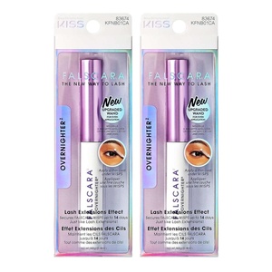 Kiss Falscara Eyelash Overnighter 0.18 Ounce (Pack of 2)