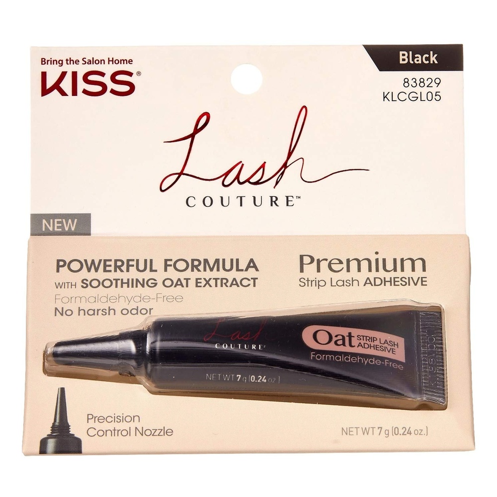 image:imageKiss Lash Couture Adhesive Premium Strip Lash Black Pack of 2