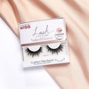 KISS Lash Couture Naked Drama False Eyelashes, ‘Organza’, Cushion Flexi Band, Contact Lens Friendly, Easy to Apply, Reusable Strip Lashes, Includes 1 Pair of Fake Lashes